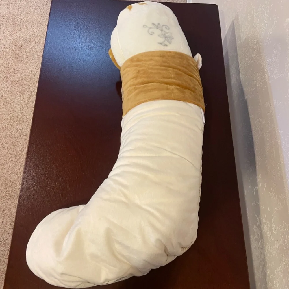 Temptations Christmas Stocking And Throw Blanket Set Cream And Poinsettia
